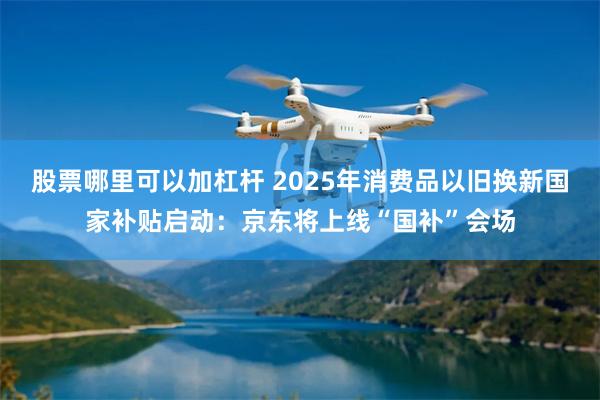 股票哪里可以加杠杆 2025年消费品以旧换新国家补贴启动：京东将上线“国补”会场