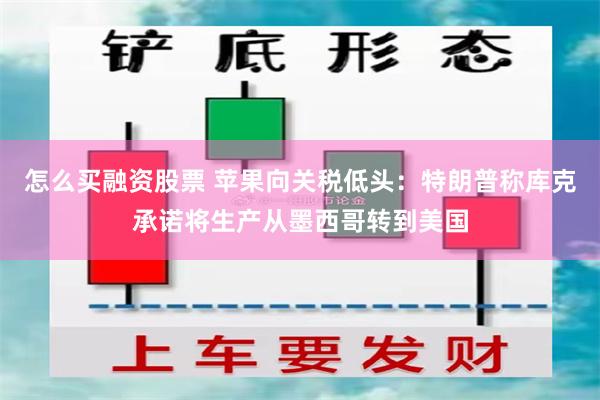 怎么买融资股票 苹果向关税低头：特朗普称库克承诺将生产从墨西哥转到美国